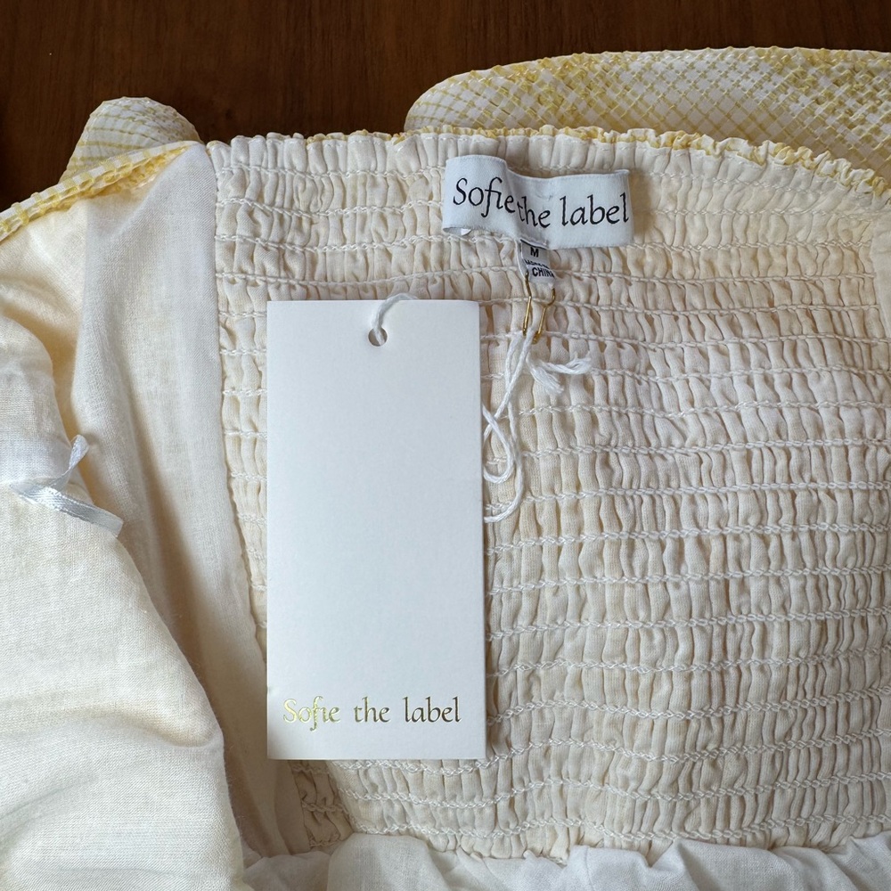 Sofie the Label Tiered Shoulder Tie Dress - Picture 5 of 9